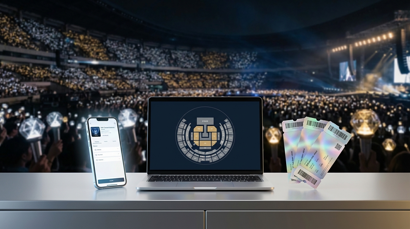 EXO(エクソ)チケットを入手する3つの方法