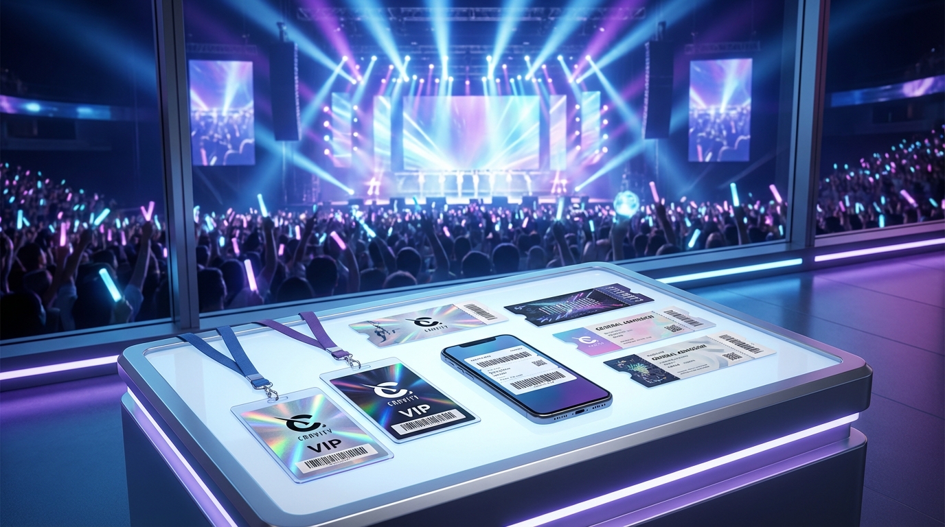 CRAVITY(クレビティ)チケットの販売種類と特徴