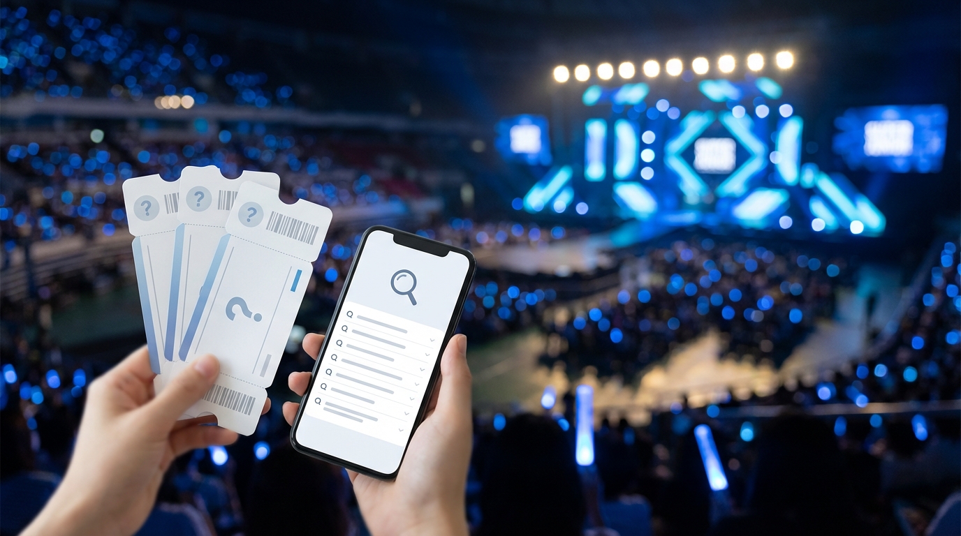 SUPER JUNIORチケットに関するよくある質問（FAQ）