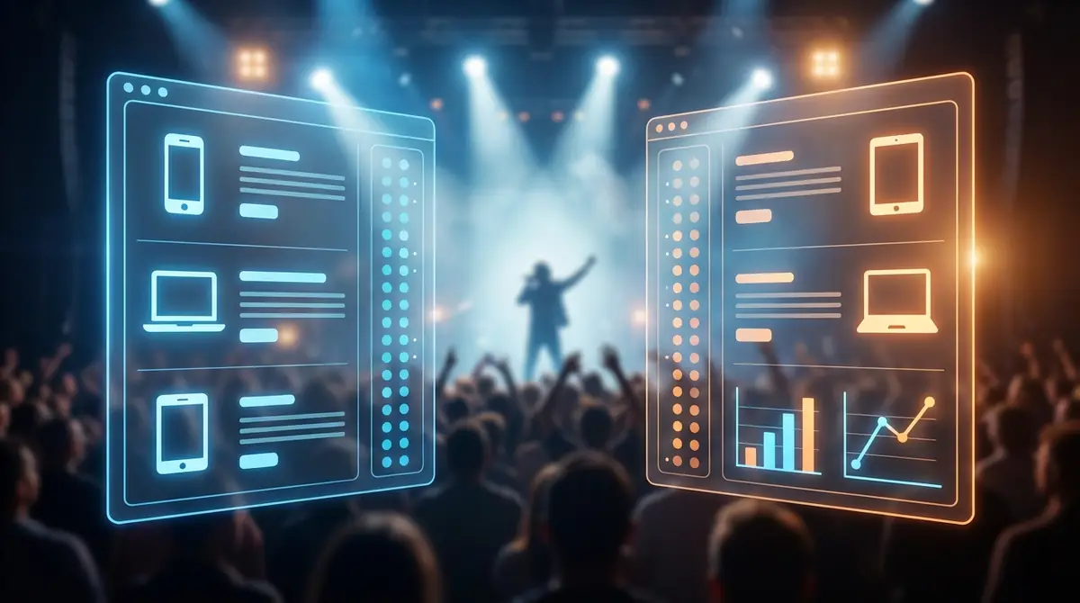 IUのチケット販売チャネルと特徴を比較