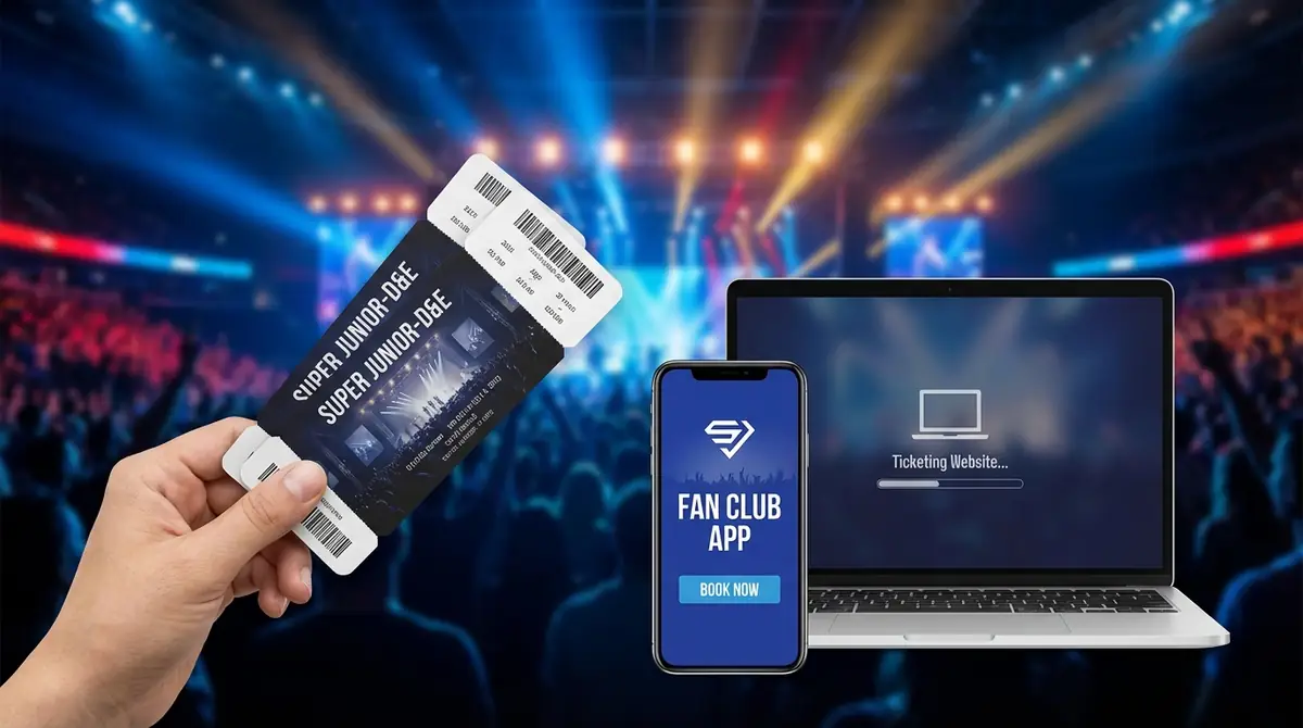 SUPER JUNIOR-D&Eのチケットを入手する3つの方法