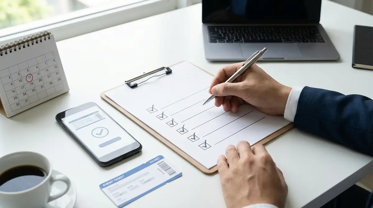 TIOTチケット取得のためのチェックリスト